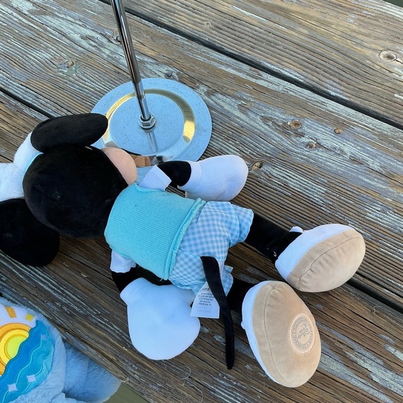 Disney Store MICKEY MOUSE w/Easter Bunny Ears Blue Outfit Plush Doll 19" - Picture 7 of 11